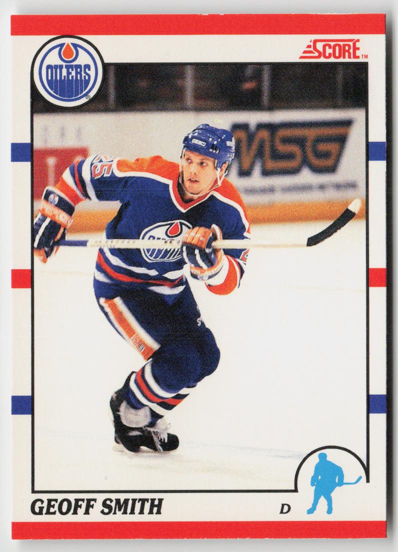 1990-91 Score Canadian #373 Geoff Smith