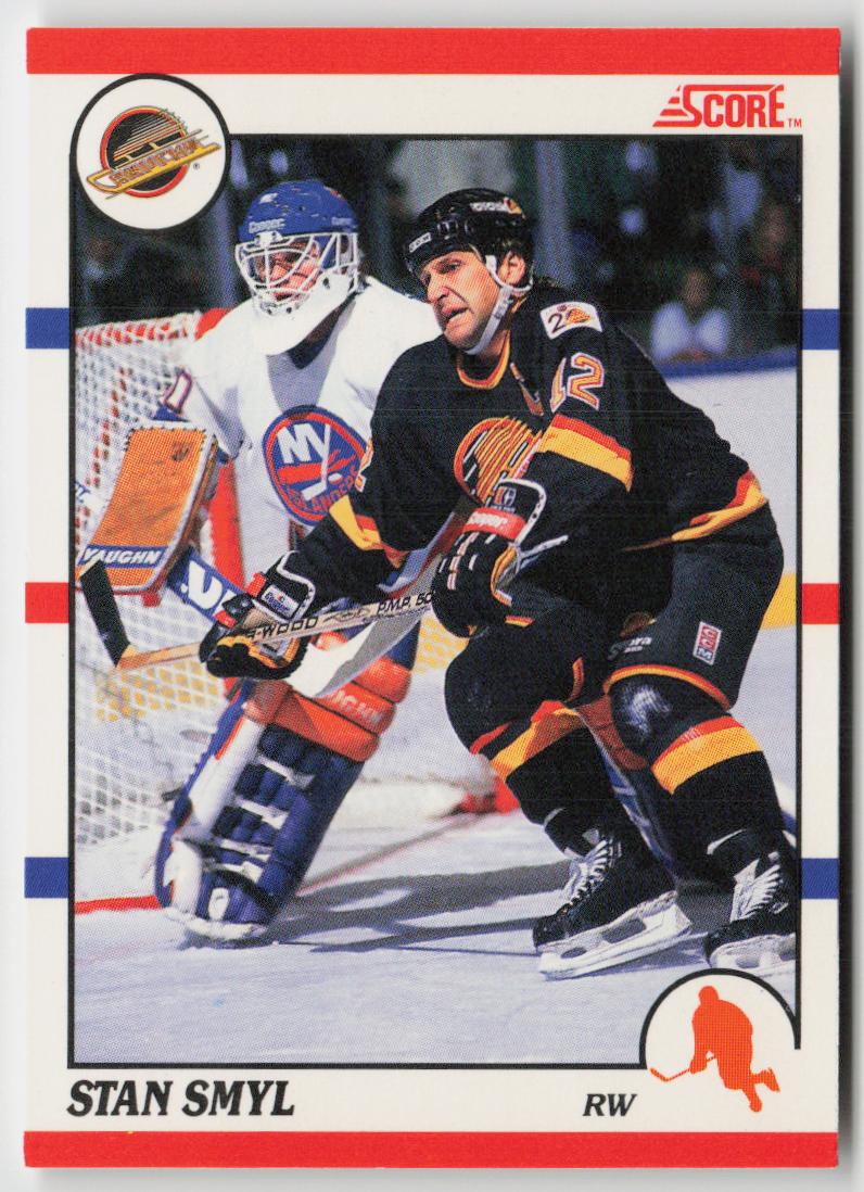 1990-91 Score Canadian #374 Stan Smyl