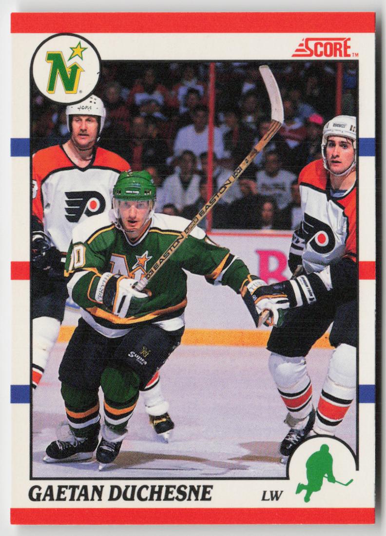 1990-91 Score Canadian #375 Gaetan Duchesne