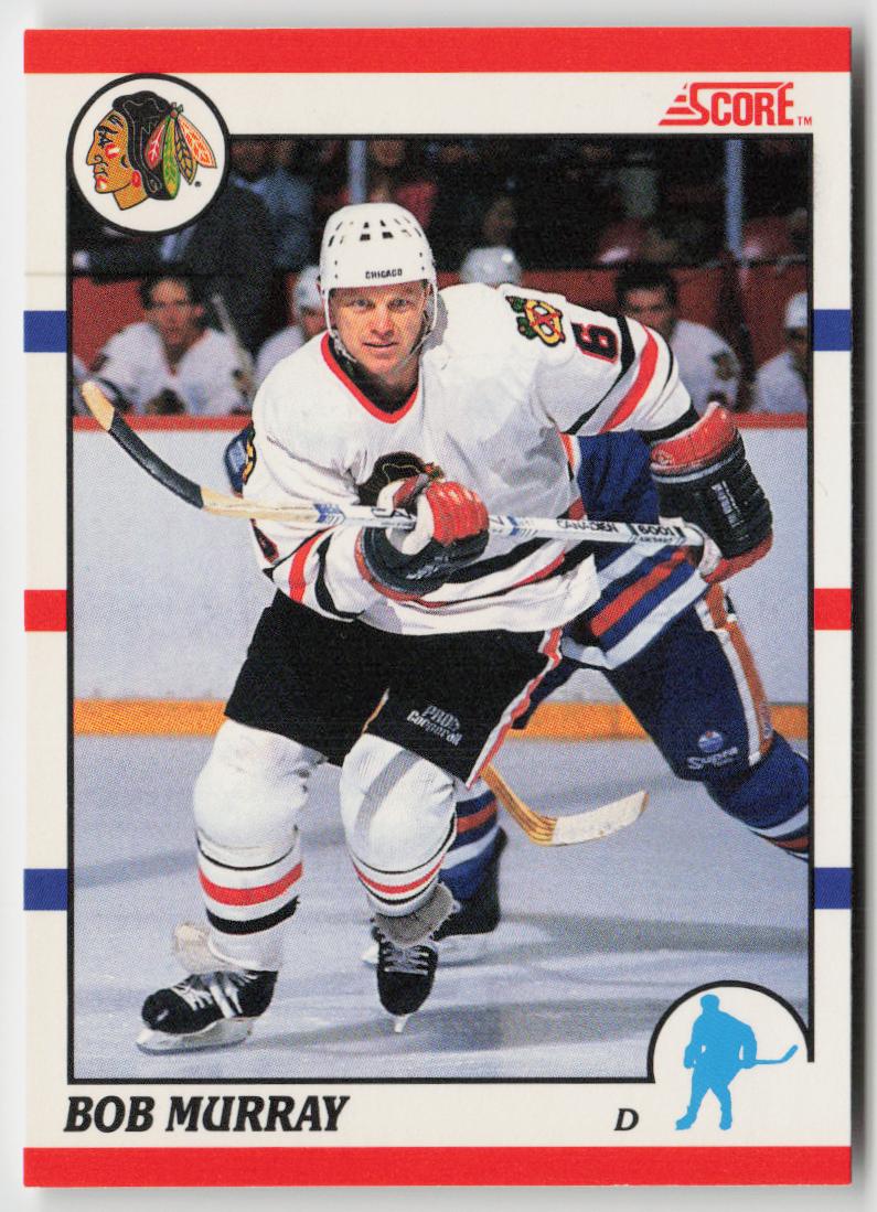 1990-91 Score Canadian #376 Bob Murray
