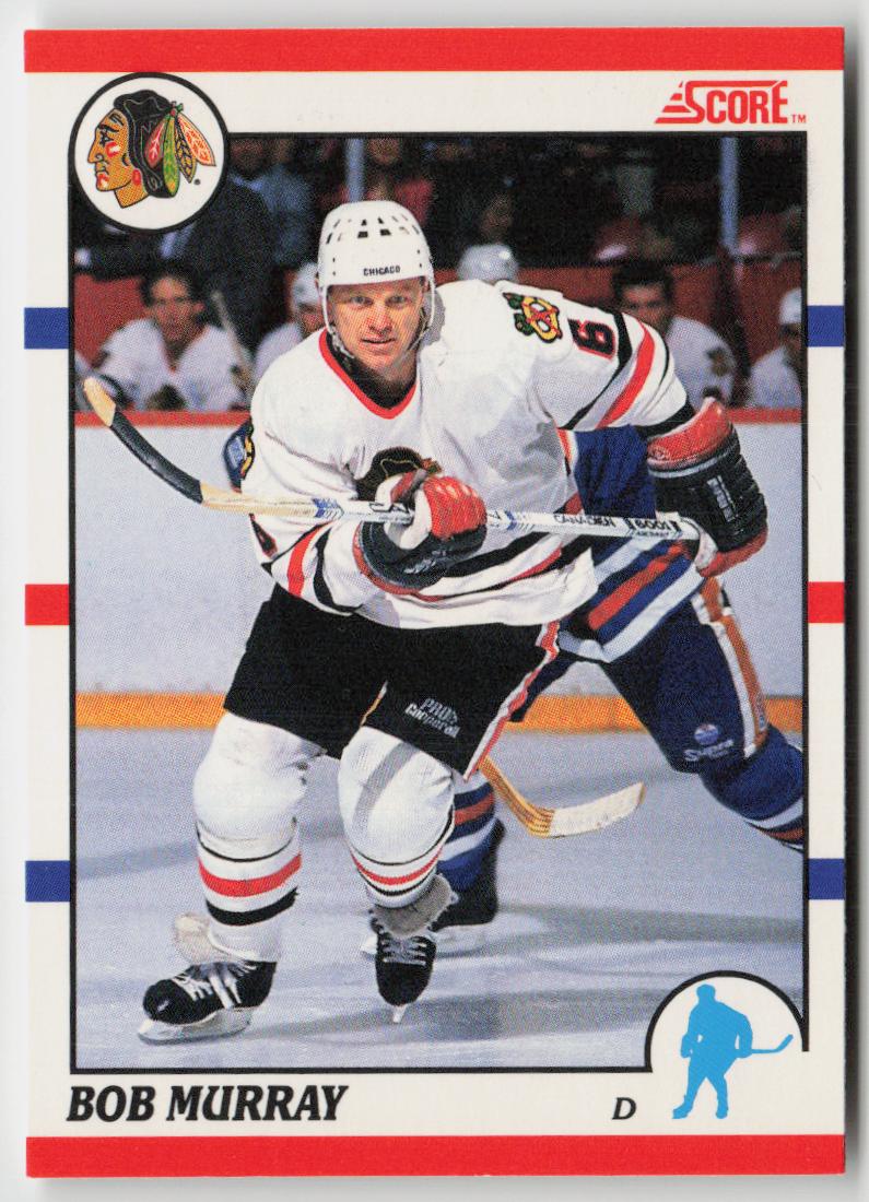 1990-91 Score Canadian #376 Bob Murray