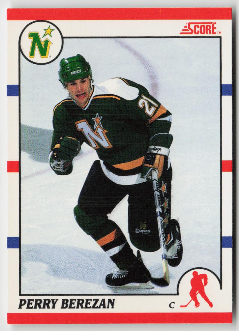 1990-91 Score Canadian #379 Perry Berezan