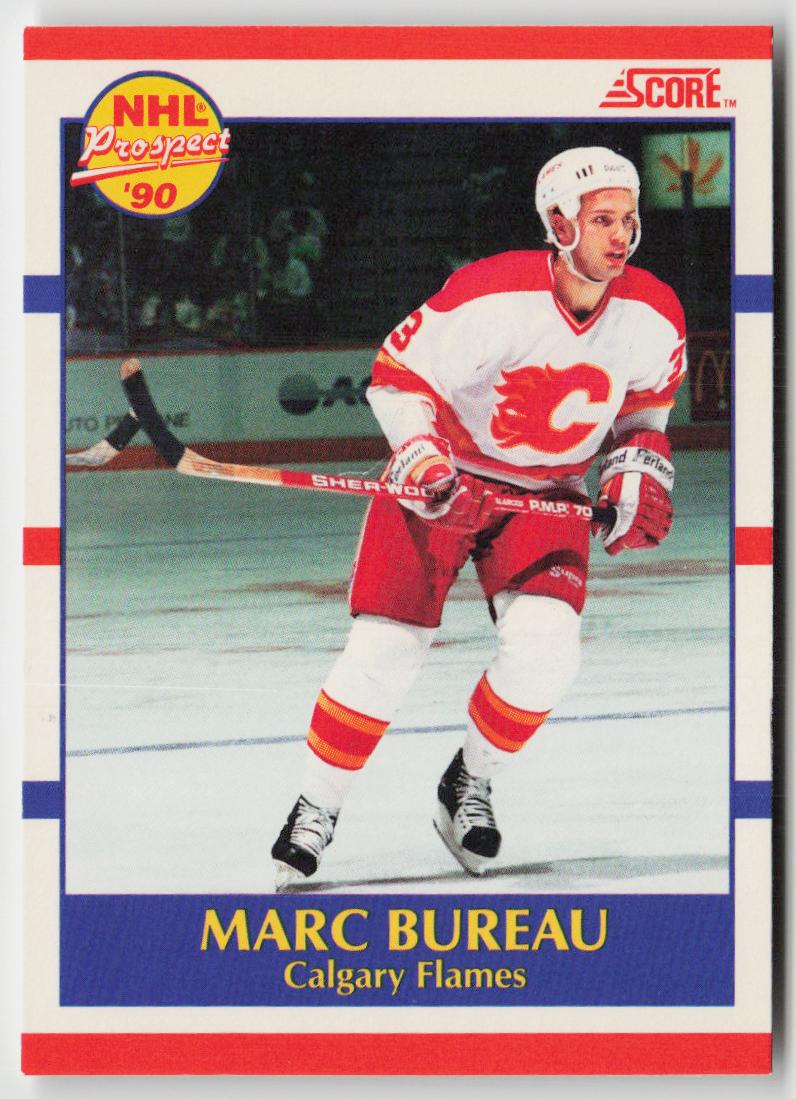 1990-91 Score Canadian #423 Marc Bureau