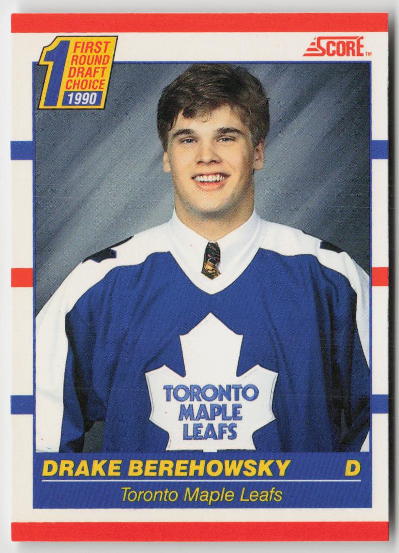 1990-91 Score Canadian #434 Drake Berehowsky