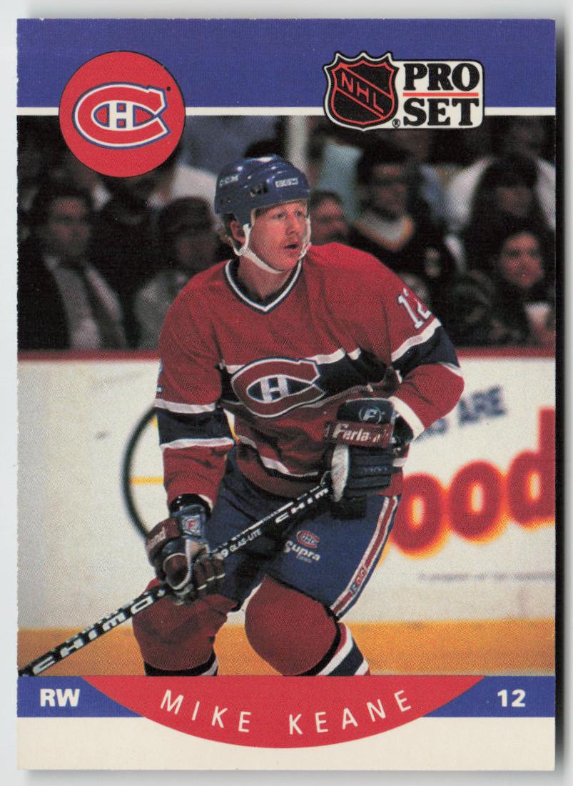 1990-91 Pro Set #151 Mike Keane