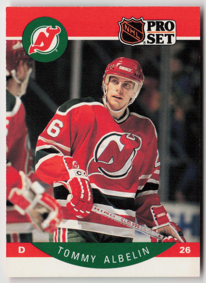 1990-91 Pro Set #162 Tommy Albelin