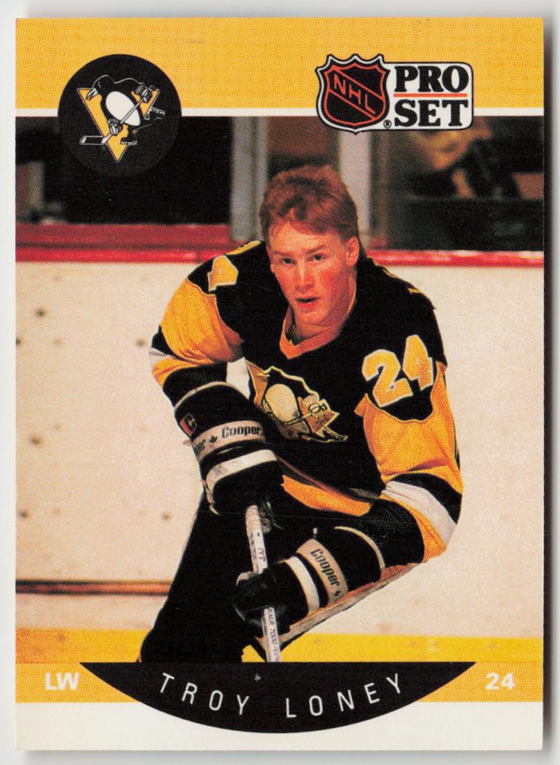 1990-91 Pro Set #237 Troy Loney