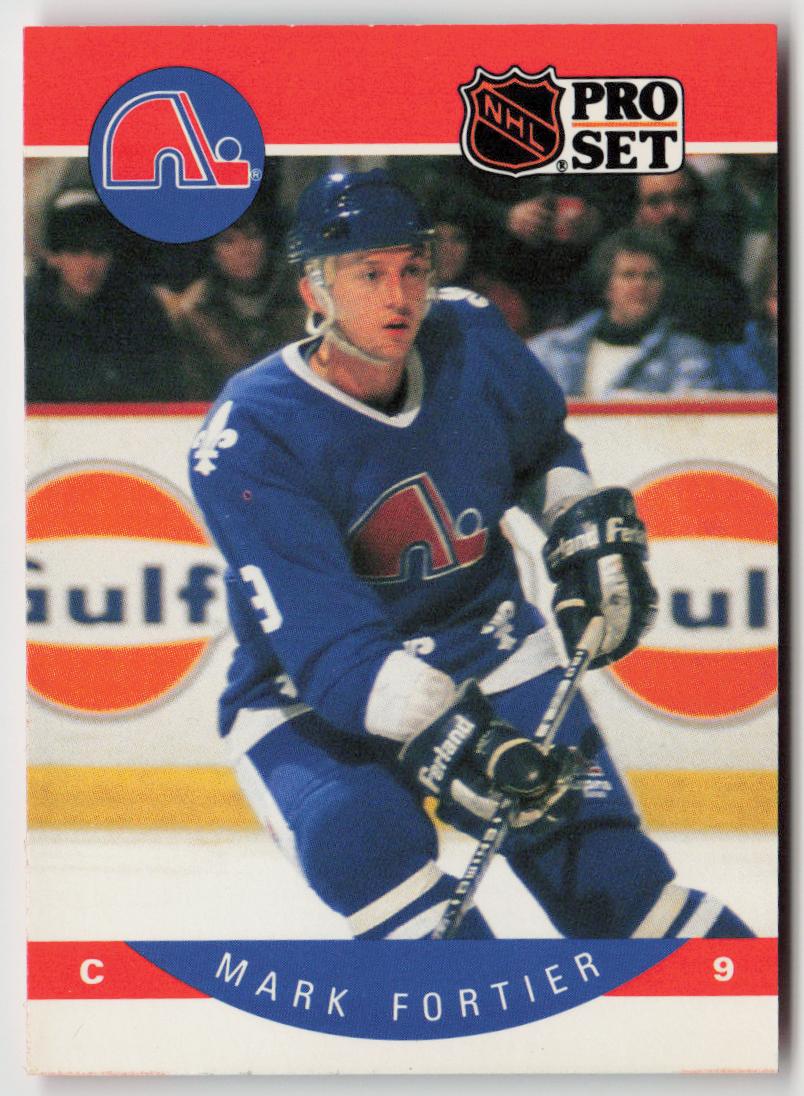 1990-91 Pro Set #245a Marc Fortier