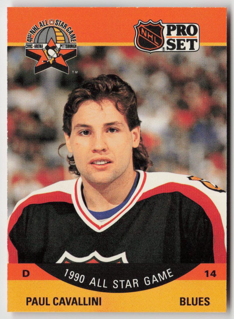 1990-91 Pro Set #353 Paul Cavallini