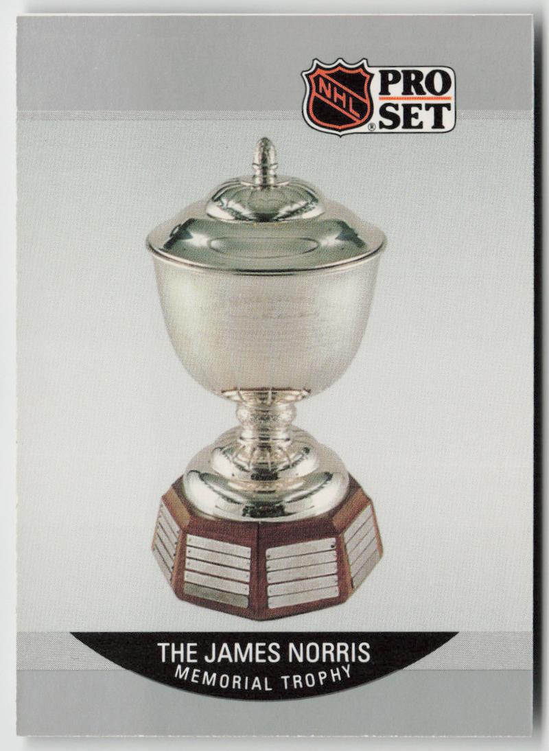 1990-91 Pro Set #384 The James Norris Memorial Trophy