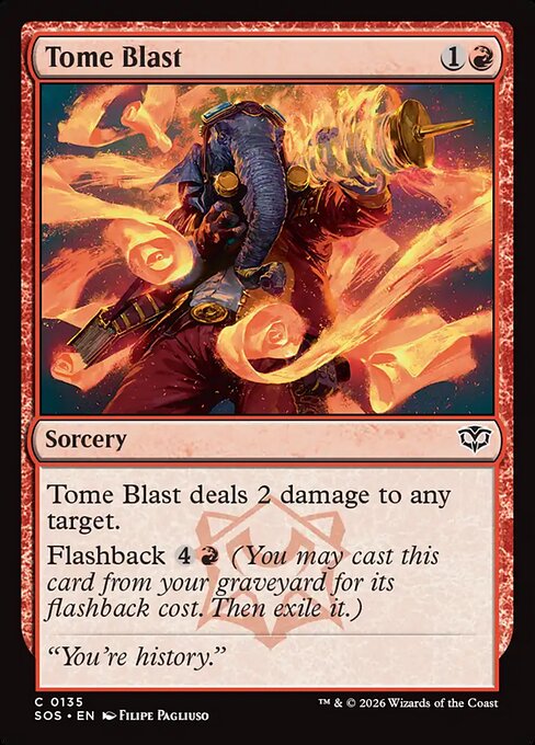 Tome Blast (Foil)
