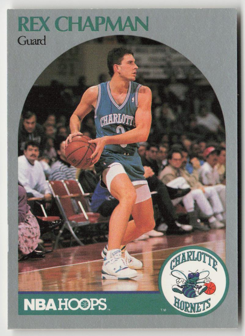 1990-91 Hoops #51 Rex Chapman