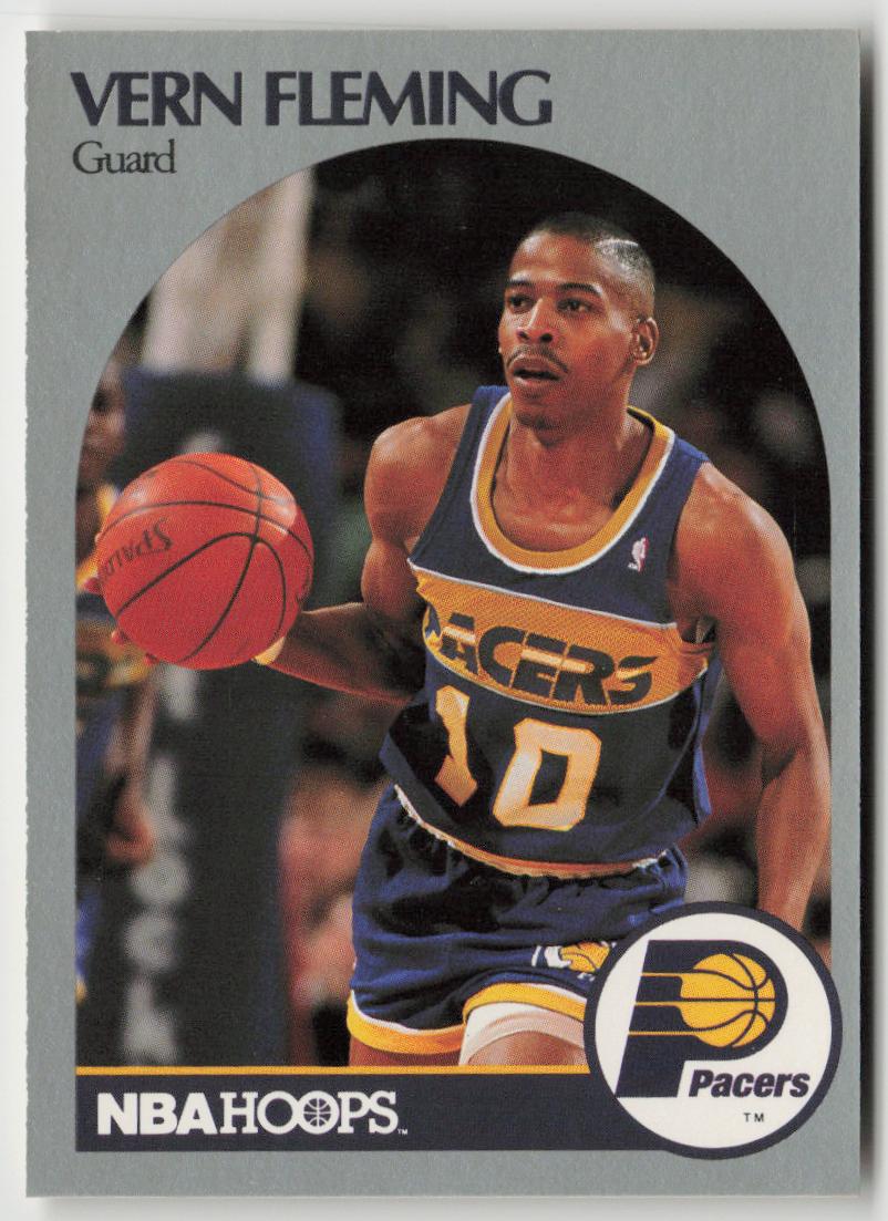 1990-91 Hoops #133 Vern Fleming