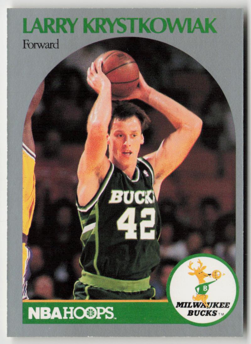 1990-91 Hoops 177 Larry Krystkowiak