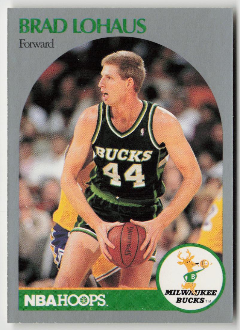 1990-91 Hoops #178 Brad Lohaus