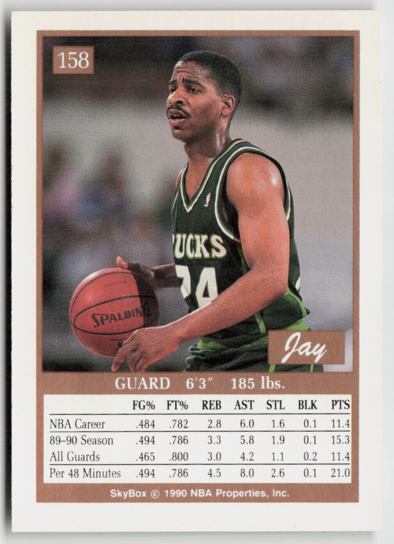 1990-91 SkyBox #158 Jay Humphries