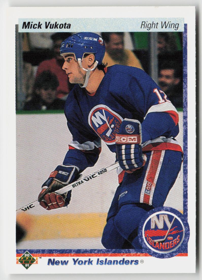1990-91 Upper Deck #39b Mick Vukota