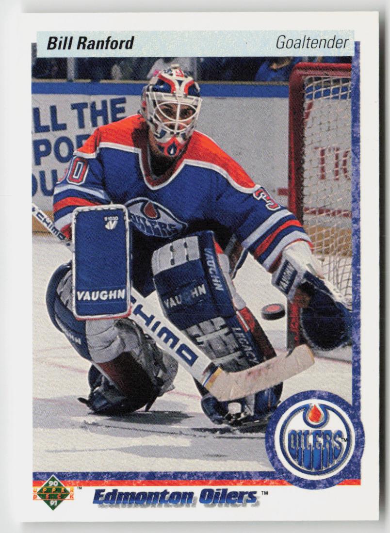 1990-91 Upper Deck #42b Bill Ranford