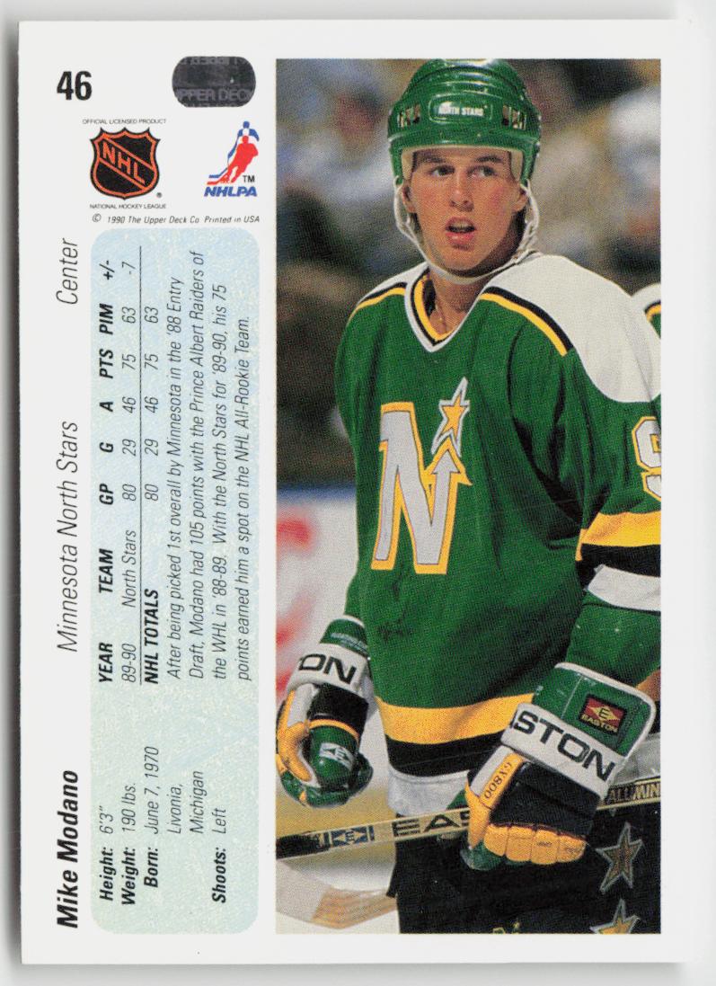 1990-91 Upper Deck #46 Mike Modano