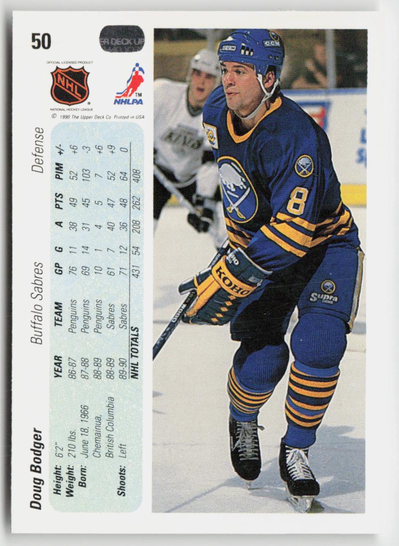 1990-91 Upper Deck #50 Doug Bodger