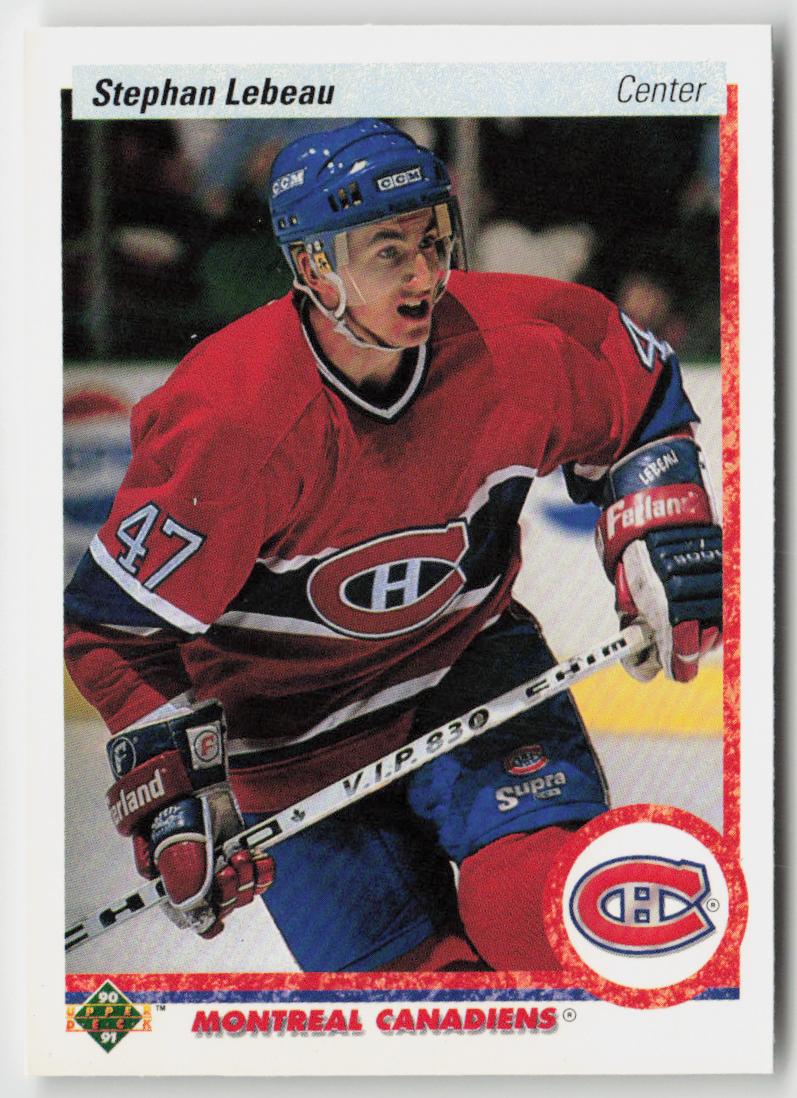 1990-91 Upper Deck #51 Stephan Lebeau