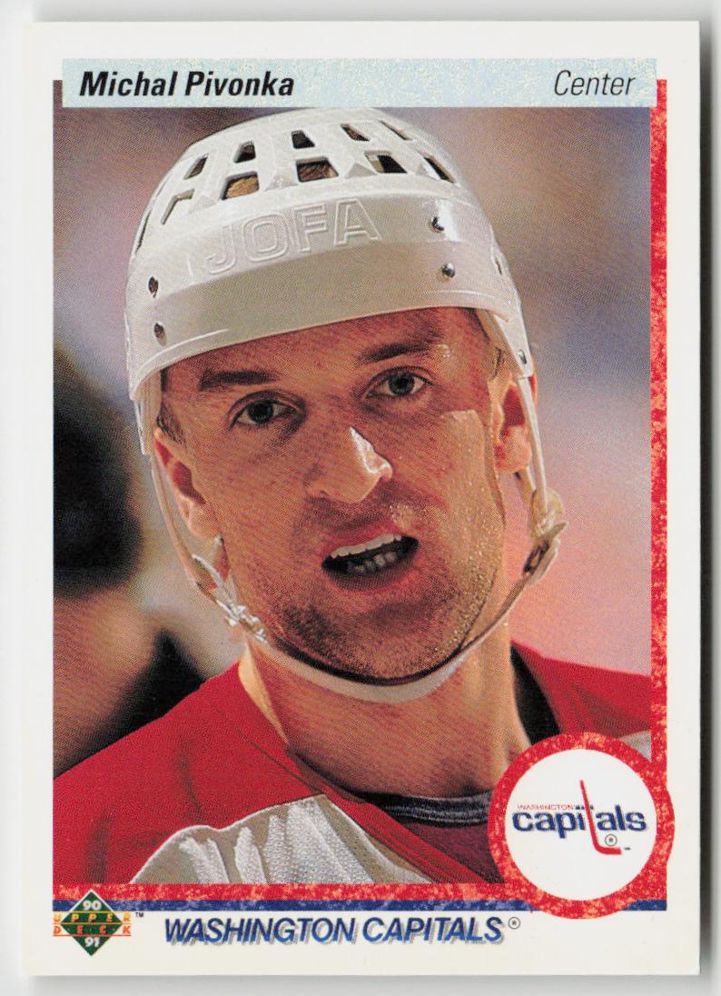 1990-91 Upper Deck #80 Michal Pivonka