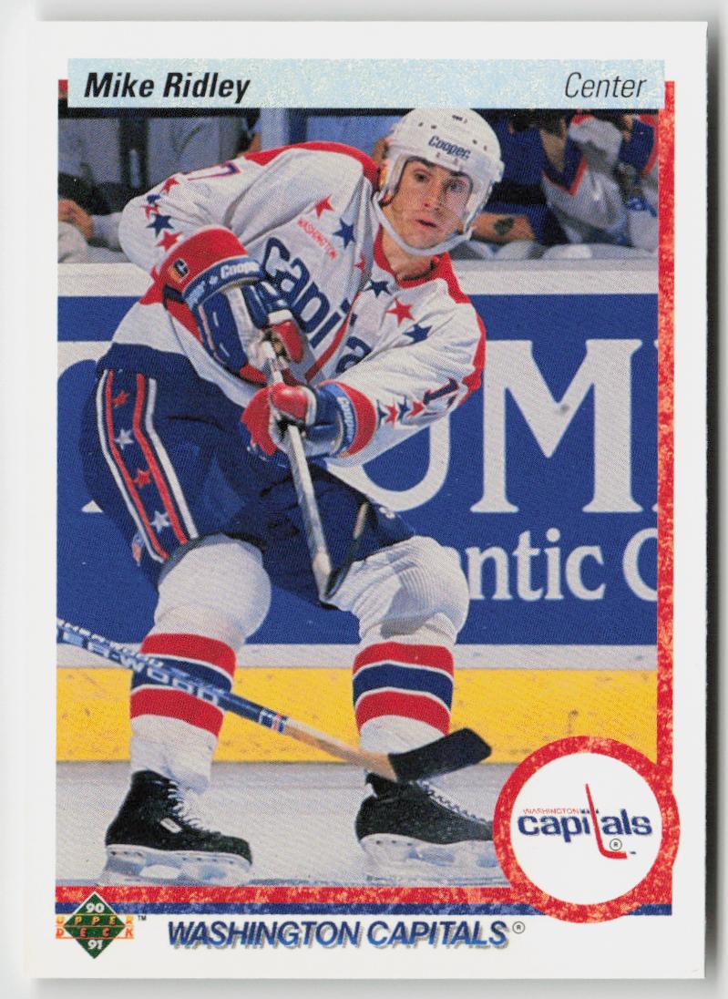 1990-91 Upper Deck #97b Mike Ridley