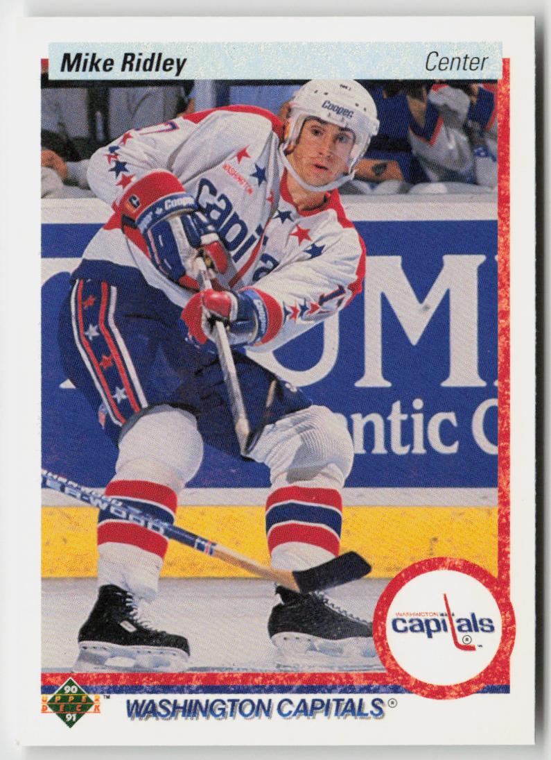 1990-91 Upper Deck #97b Mike Ridley