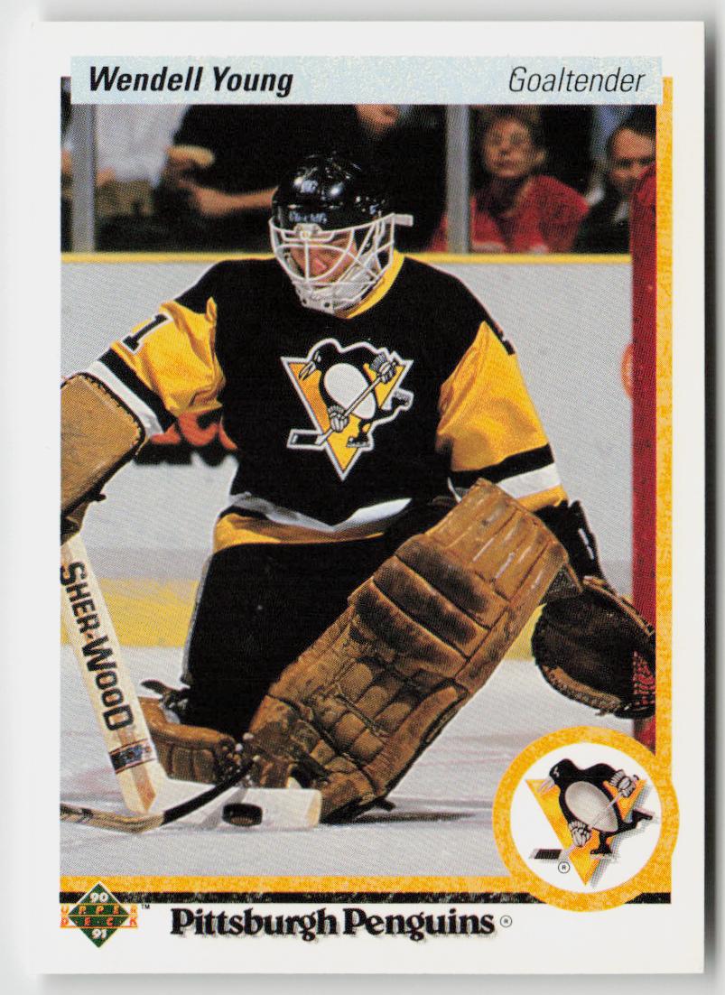 1990-91 Upper Deck #102b Wendell Young