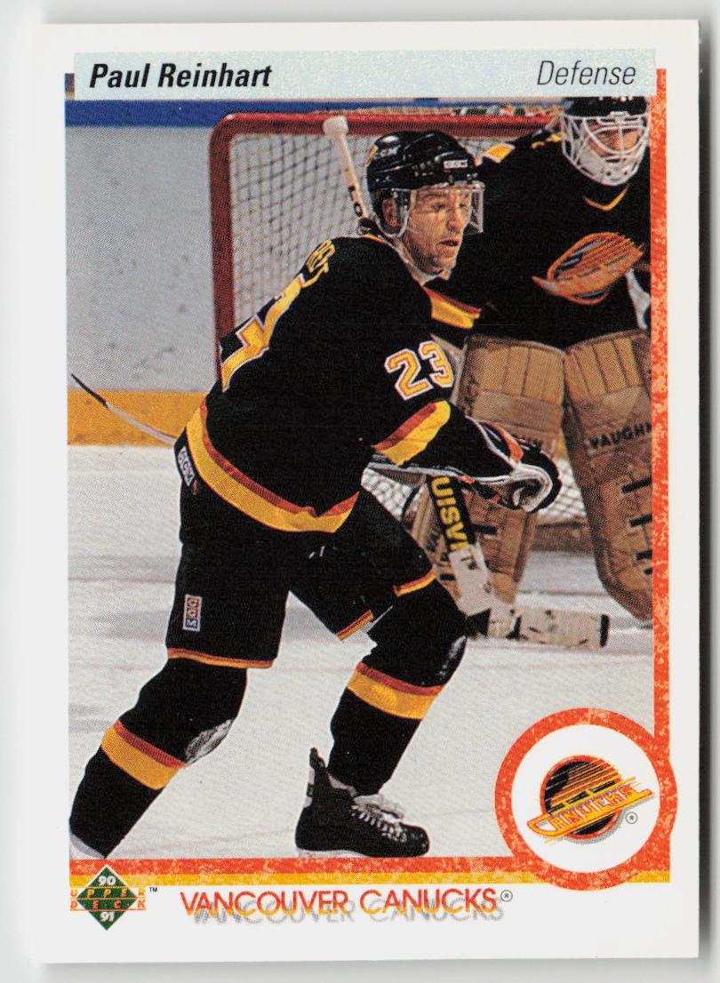 1990-91 Upper Deck #110b Paul Reinhart