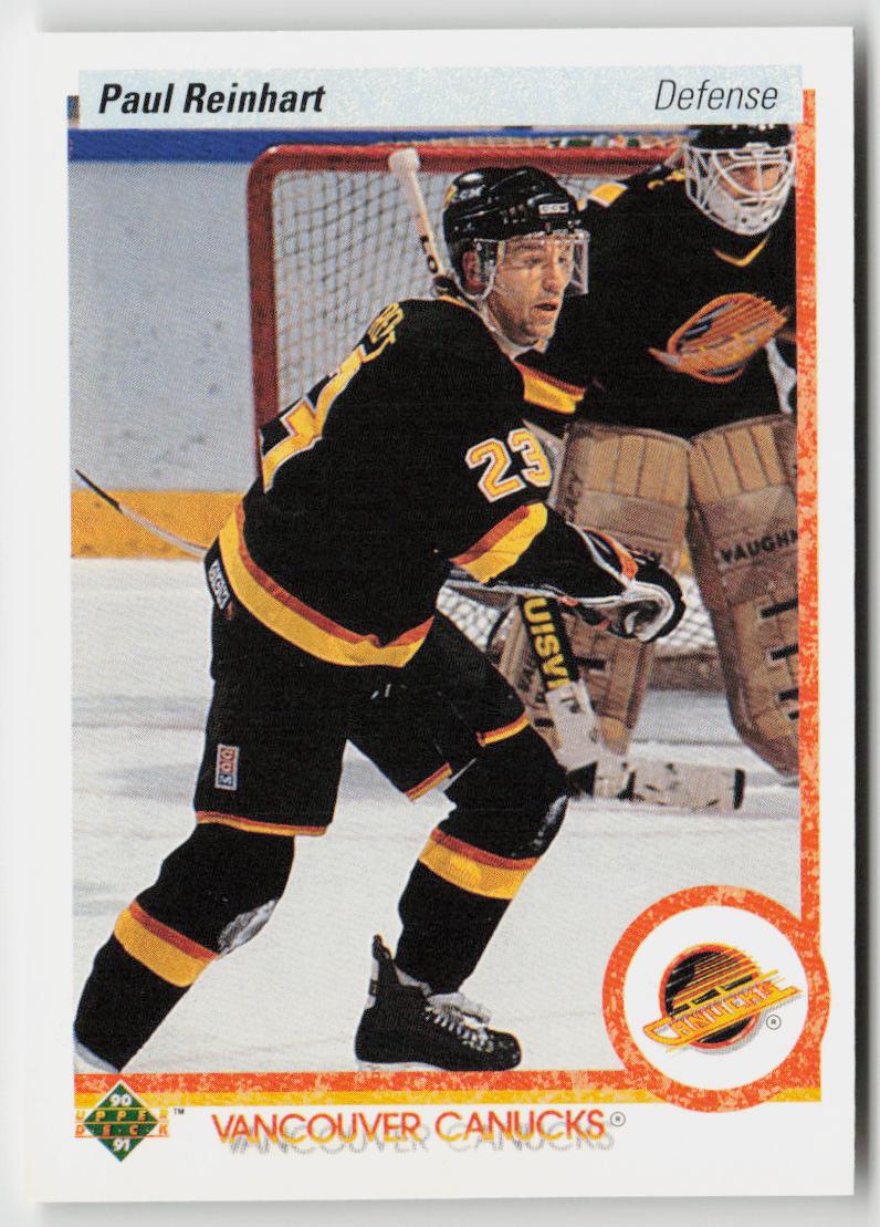 1990-91 Upper Deck #110b Paul Reinhart
