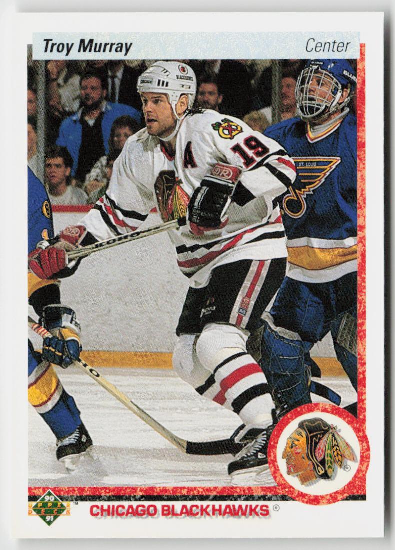 1990-91 Upper Deck #112b Troy Murray