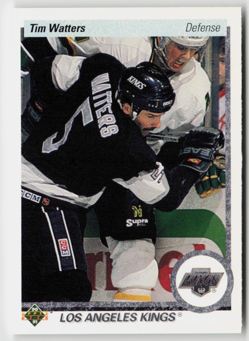 1990-91 Upper Deck #117c Tim Watters
