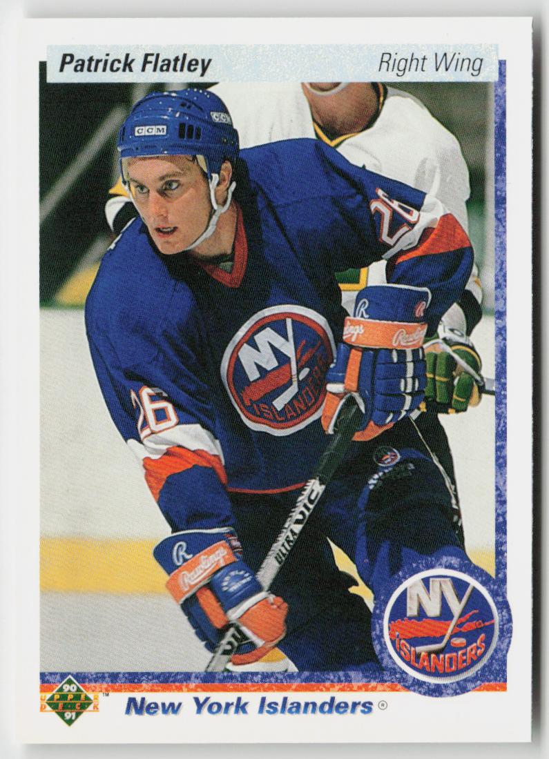 1990-91 Upper Deck #118c Patrick Flatley