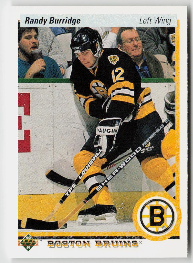 1990-91 Upper Deck #196b Randy Burridge