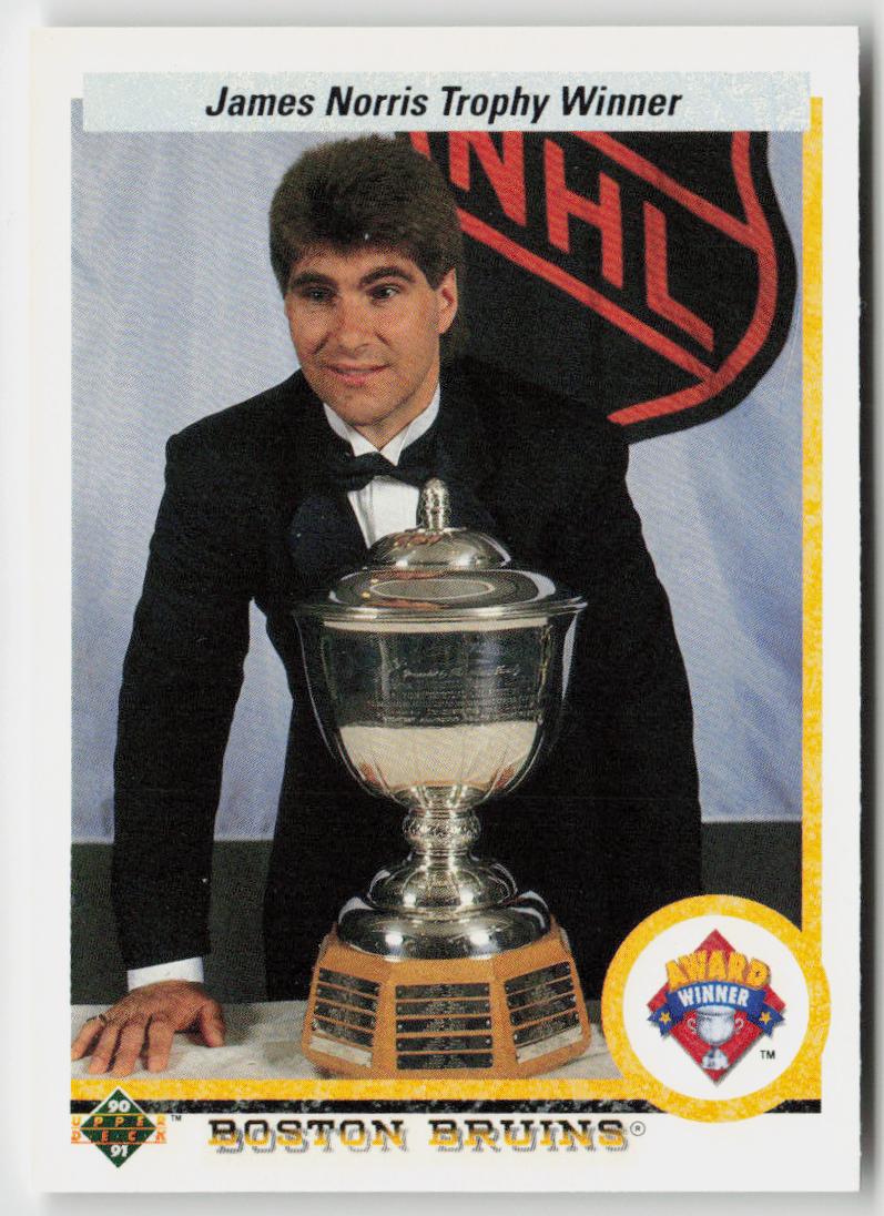 1990-91 Upper Deck #204b Ray Bourque