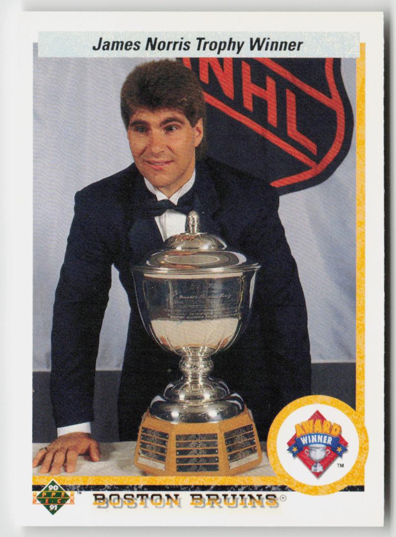 1990-91 Upper Deck #204b Ray Bourque