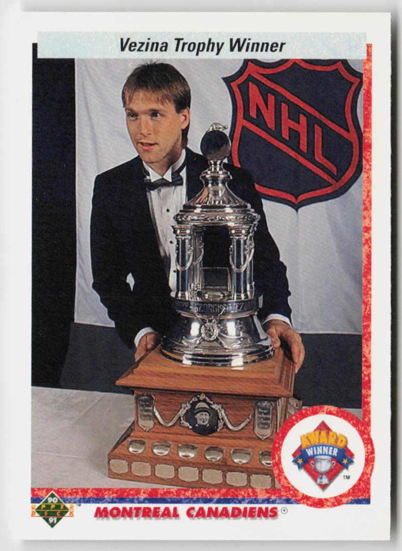 1990-91 Upper Deck #207b Patrick Roy
