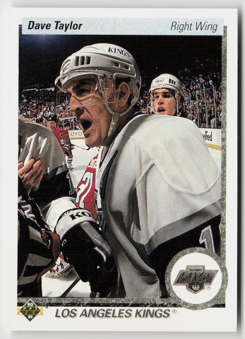 1990-91 Upper Deck #214c Dave Taylor