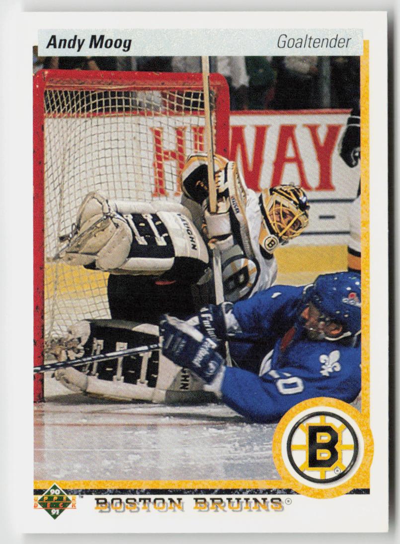 1990-91 Upper Deck #232b Andy Moog