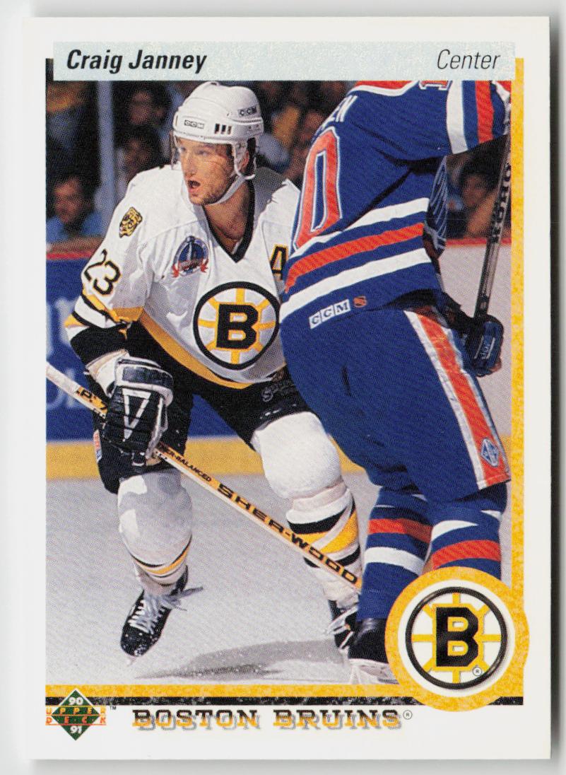 1990-91 Upper Deck #234b Craig Janney