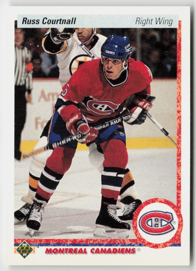 1990-91 Upper Deck #259 Russ Courtnall
