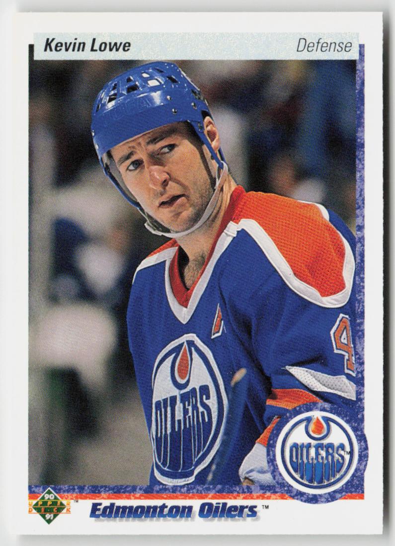1990-91 Upper Deck #262b Kevin Lowe