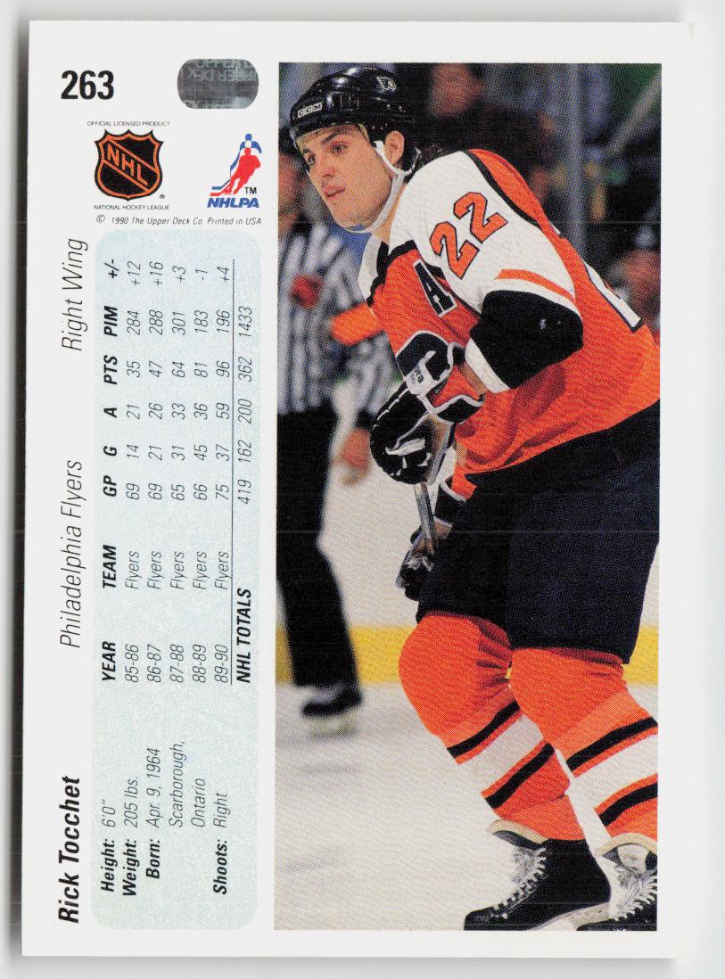1990-91 Upper Deck #263 Rick Tocchet