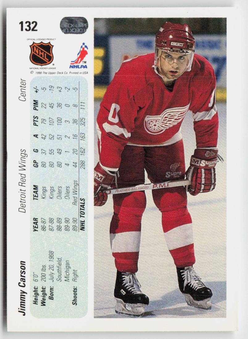 1990-91 Upper Deck #132c Jimmy Carson