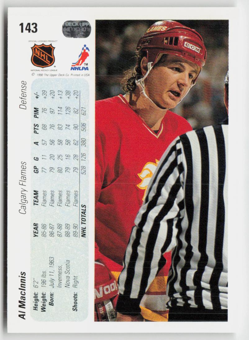 1990-91 Upper Deck #143 Al MacInnis