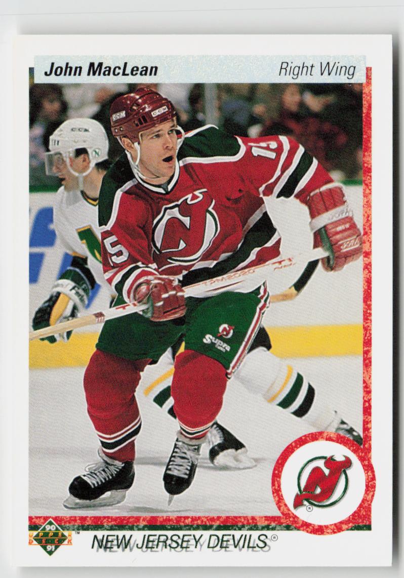 1990-91 Upper Deck #161 John MacLean