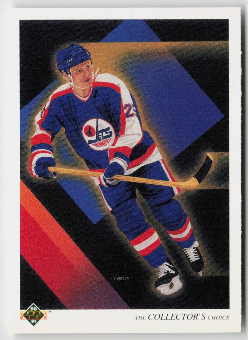 1990-91 Upper Deck #313b Thomas Steen