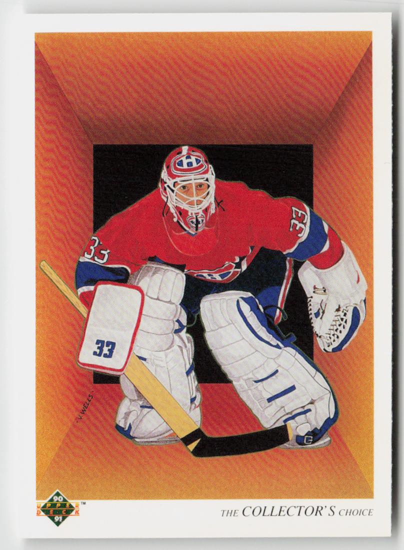 1990-91 Upper Deck #317b Patrick Roy