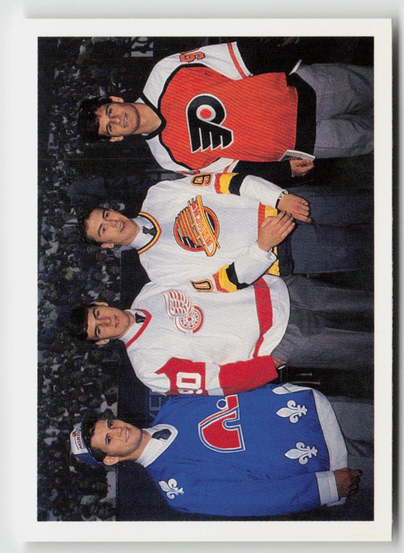 1990-91 Upper Deck #351b Top Ten Draft Picks Checklist